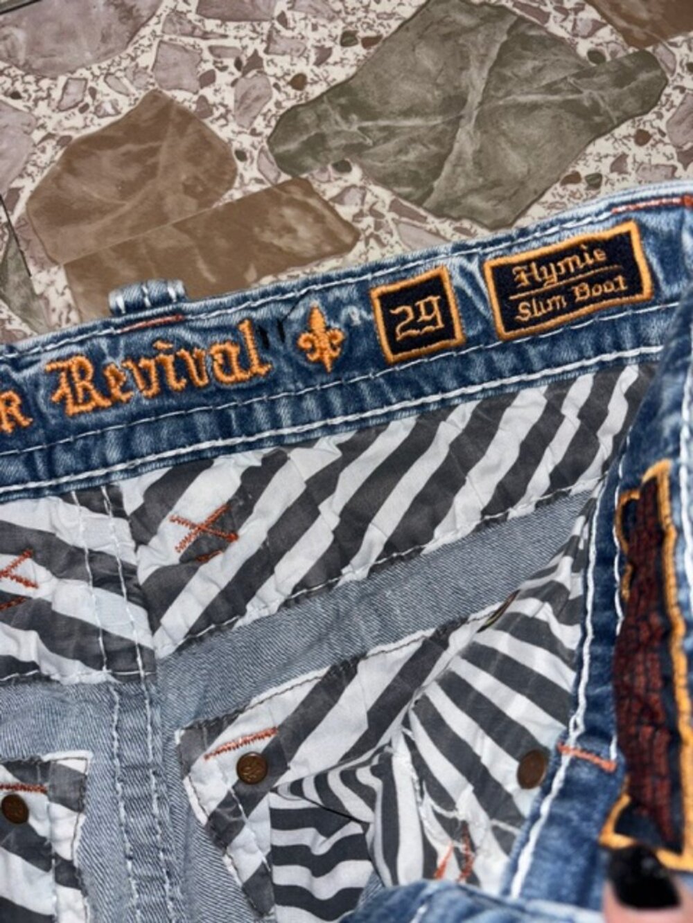 ROCK REVIVAL MENS JEANS 29 - Picture 3 of 7